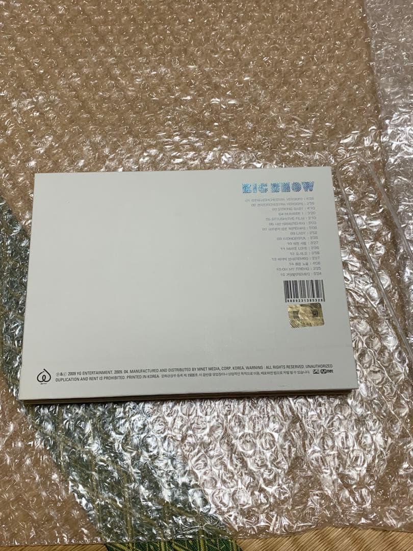 BIGBANG BIGSHOW アルバムCD