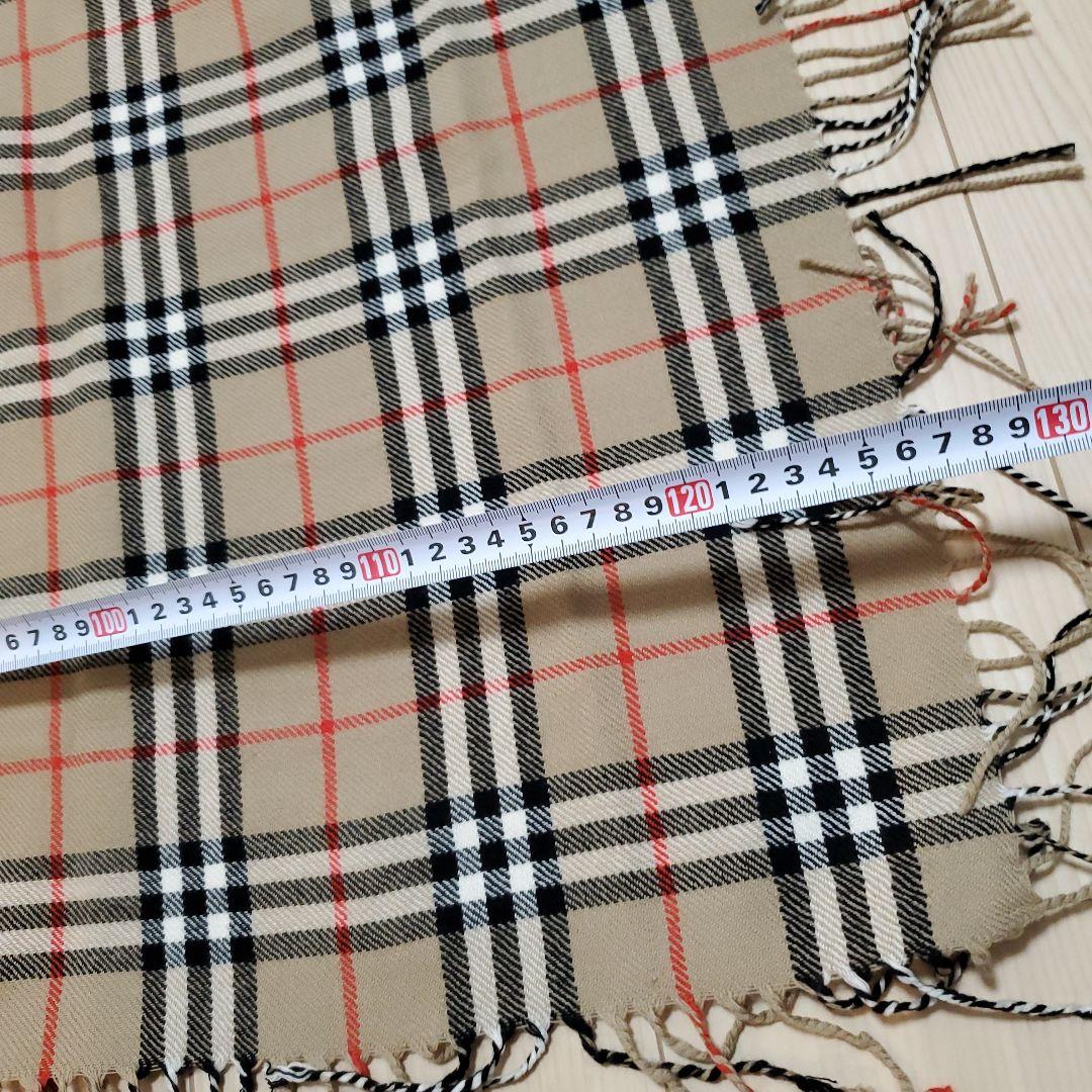美品　Burberrys ノバチェック柄 大判ストール