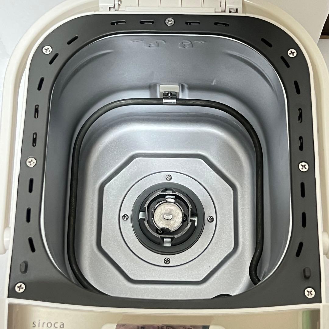 【美品 一度だけ使用】siroca ホームベーカリー SHB-712