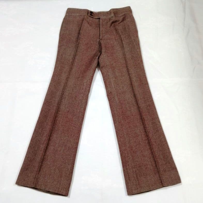 【70s】ビンテージ ファッション・スーツ セットアップ エンジ系 希少！