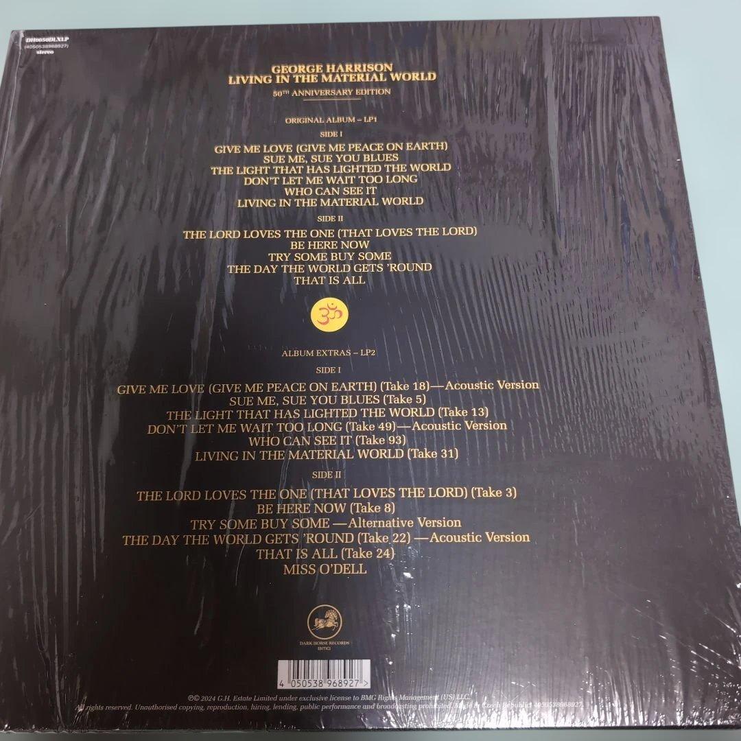 洋楽 2LP Living In The Material World