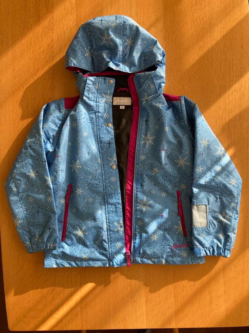 【美品】フェニックス 上下セット スキーウェア スノーボード 女の子 150