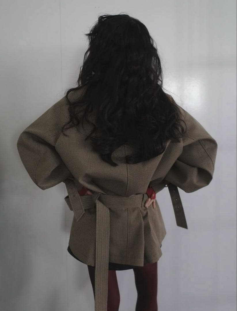 ジャケット・アウター \"AMERI VINTAGE\" DADDY MIDI TRENCH COAT