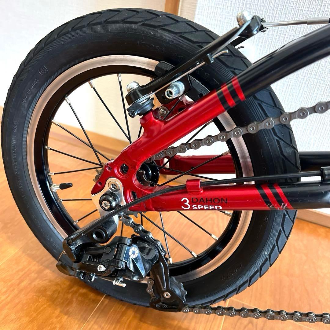 美品 DAHON k3 ダホン 折り畳み自転車 ルノー ターン n8 p10