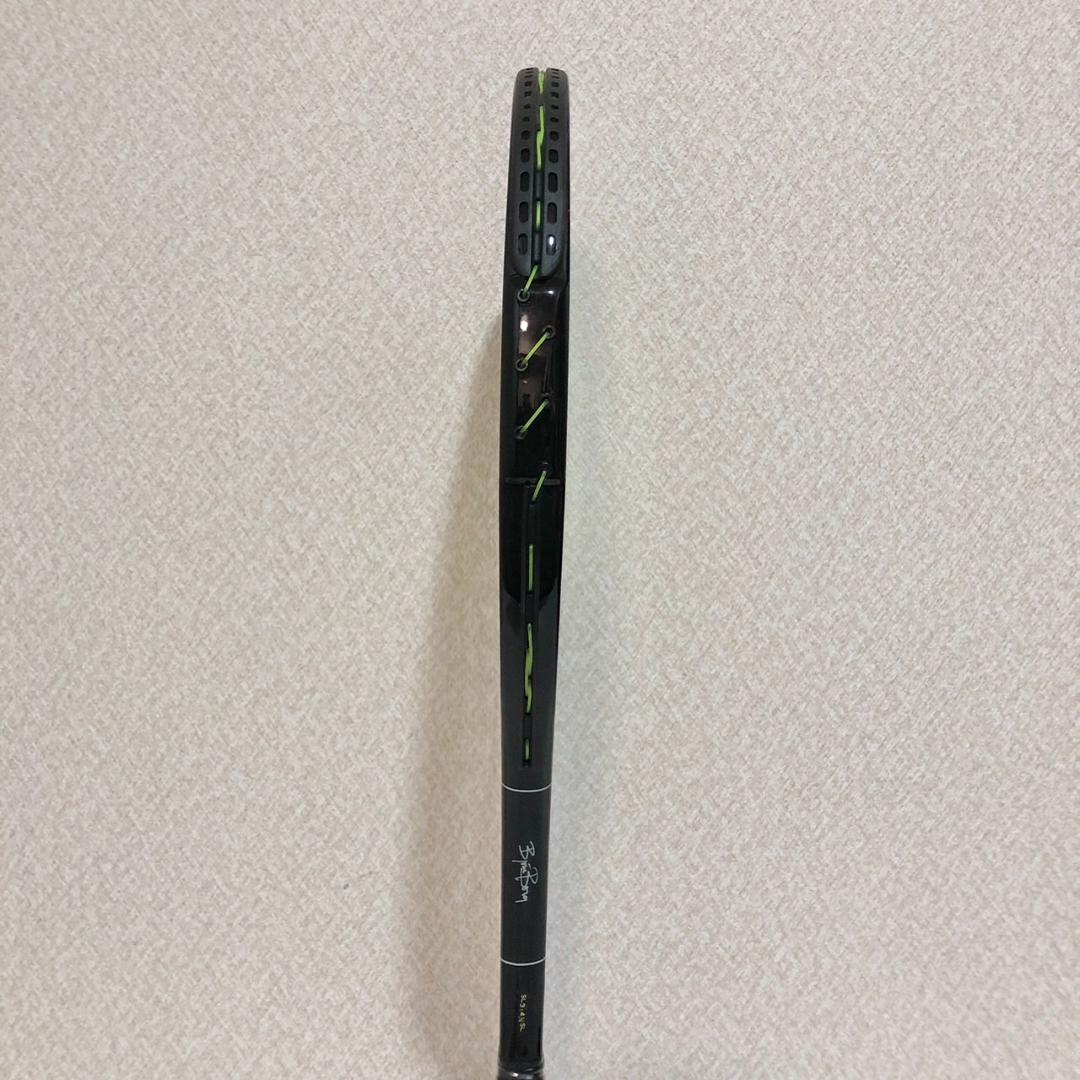 【美品】 Björn Borg サインマーク入 ブラックラケット ケース付