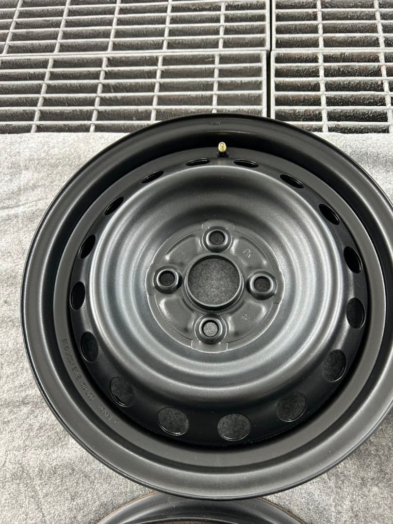 14インチ スチールホイール 4本セット 14x5J PCD100 ハブ径54