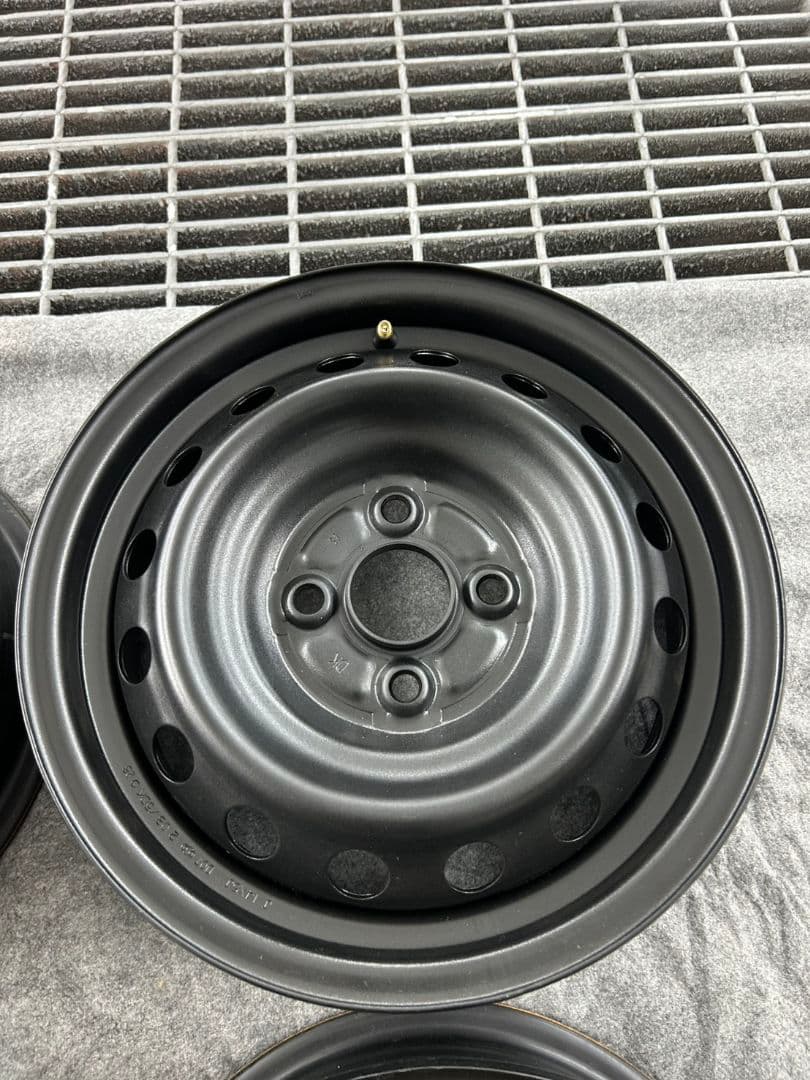 14インチ スチールホイール 4本セット 14x5J PCD100 ハブ径54