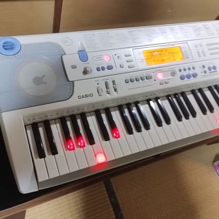 ひでさん専用 CASIO 電子キーボード ヒカリナビゲーション