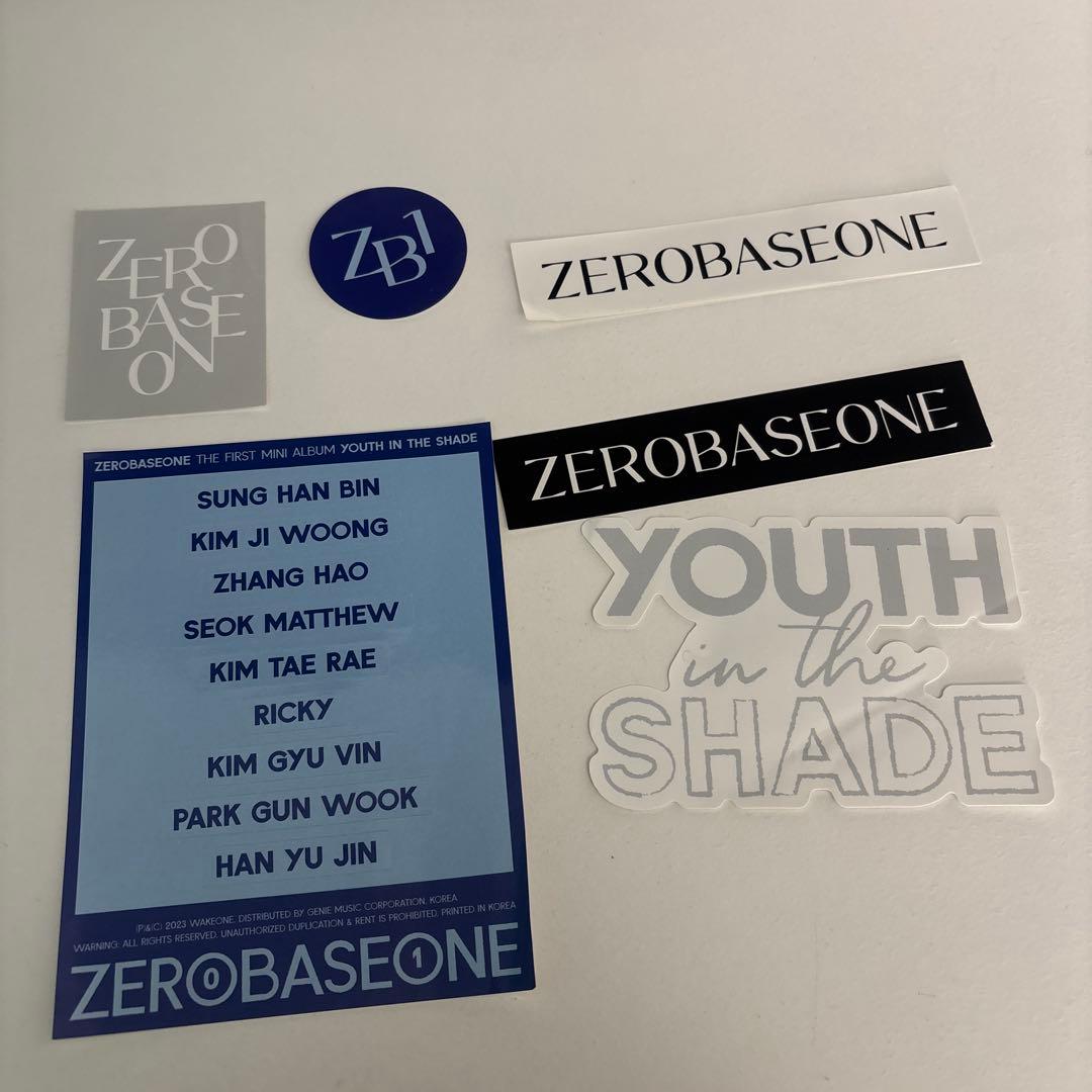 ZEROBASONE YOUTH IN THE SHADE ミニアルバム