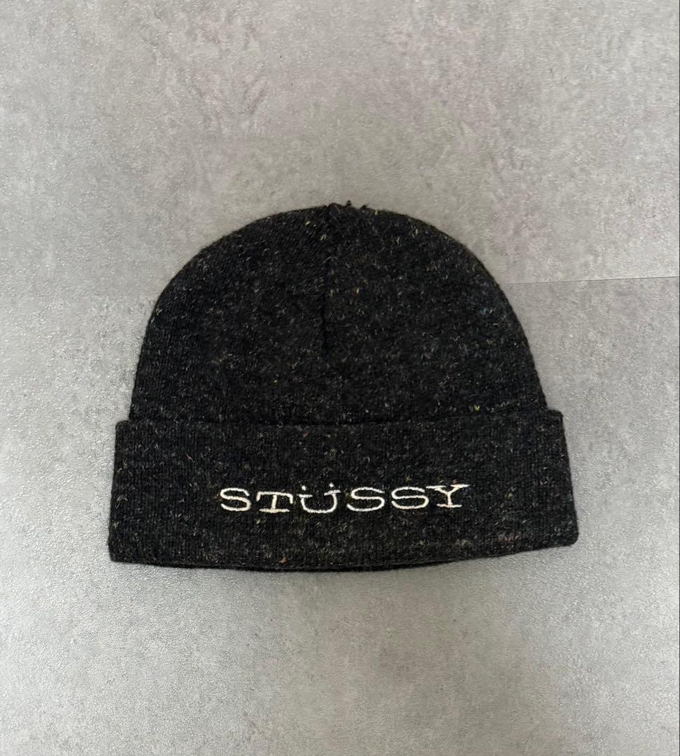 【最終値】Old Stussy beanie ビーニー ニット帽 USA製