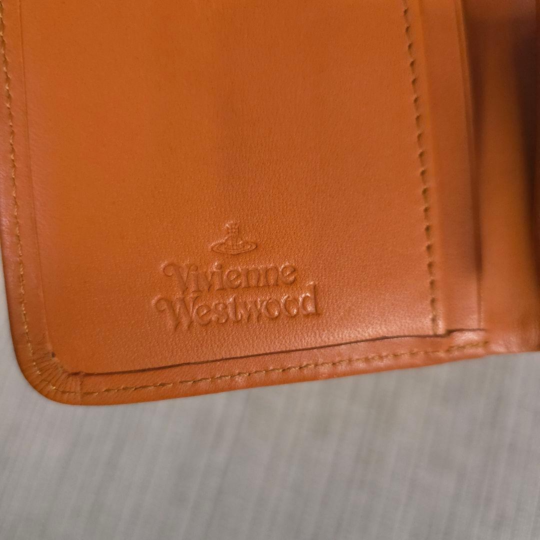 極美品　ヴィヴィアン　ウエストウッド　オーブ　二つ折り財布　財布