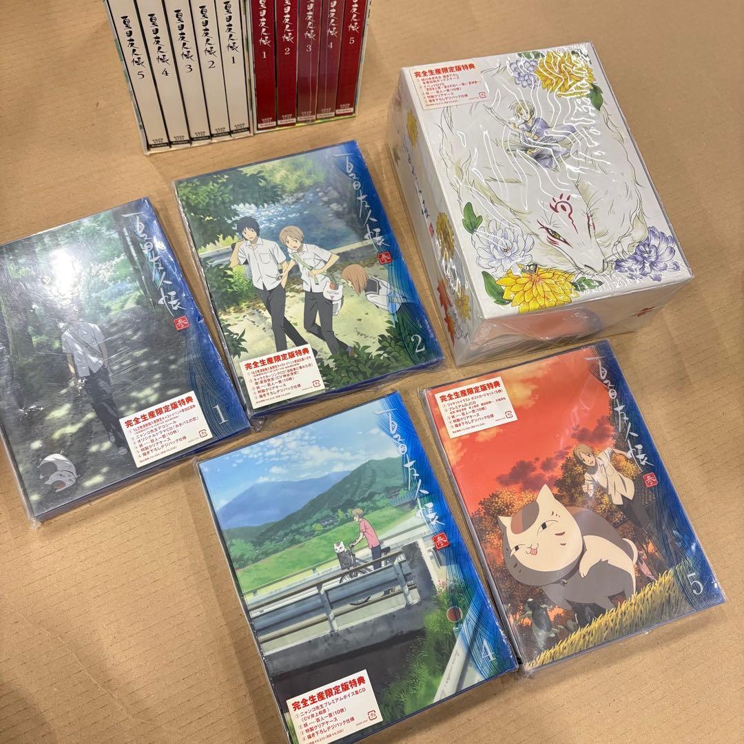 夏目友人帳 DVD BOX セット アニプレックス 続 夏目友人帳 参 肆