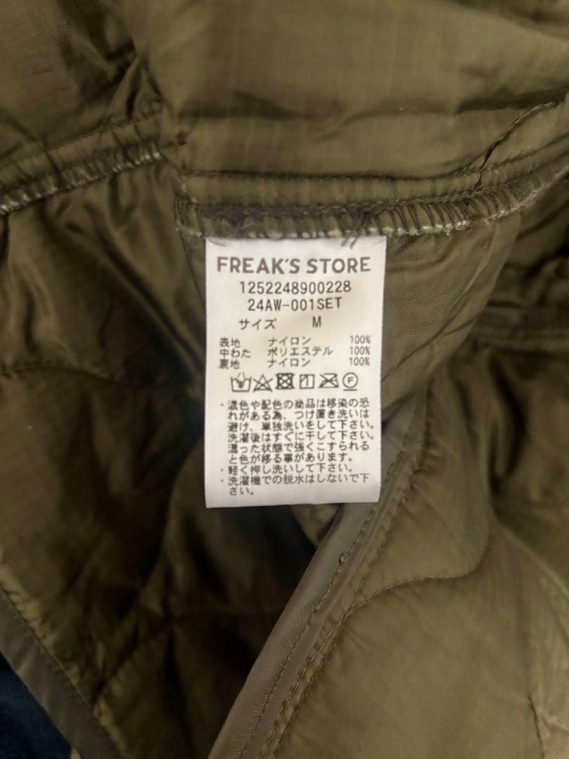 フリークスストア　モッズコート　オリーブグリーン