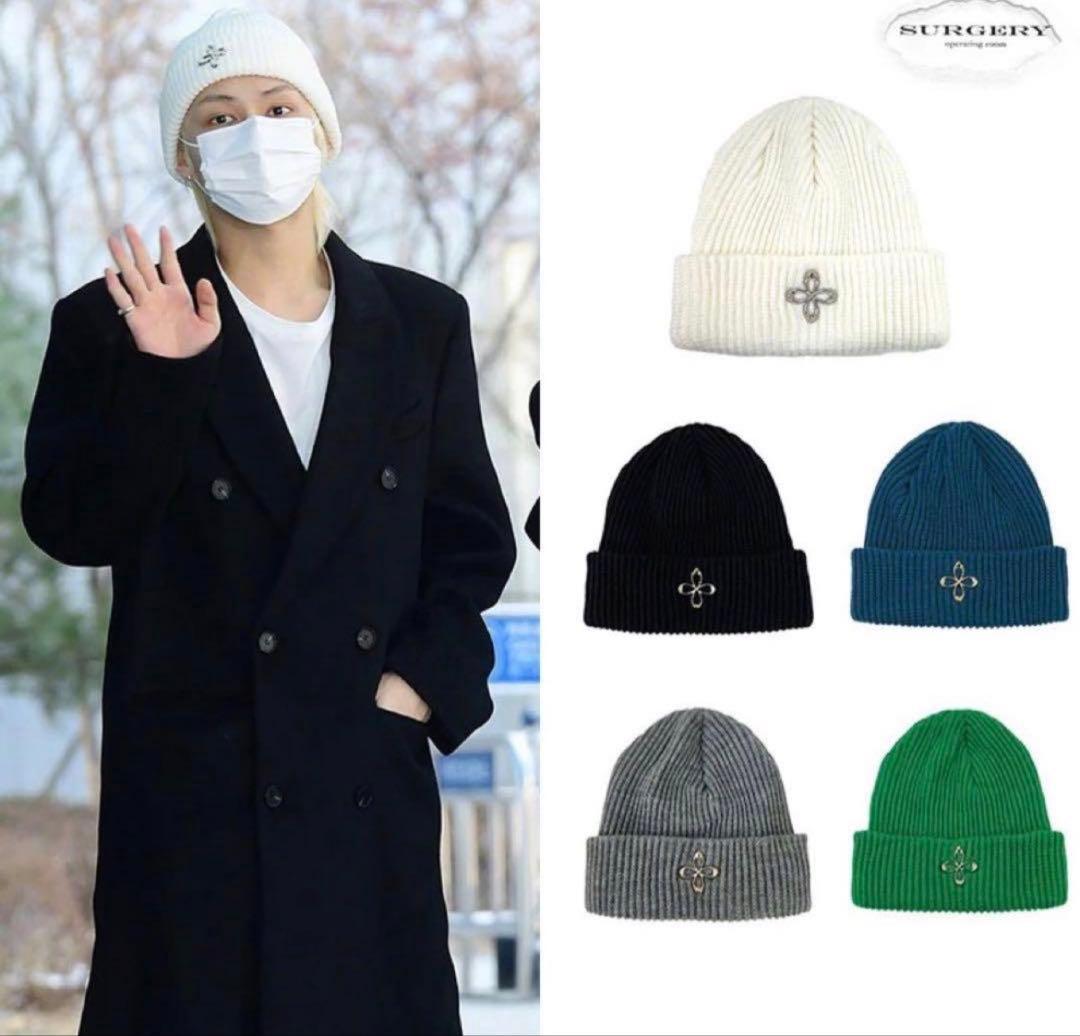 帽子 surgery clover logo beanie ver.2