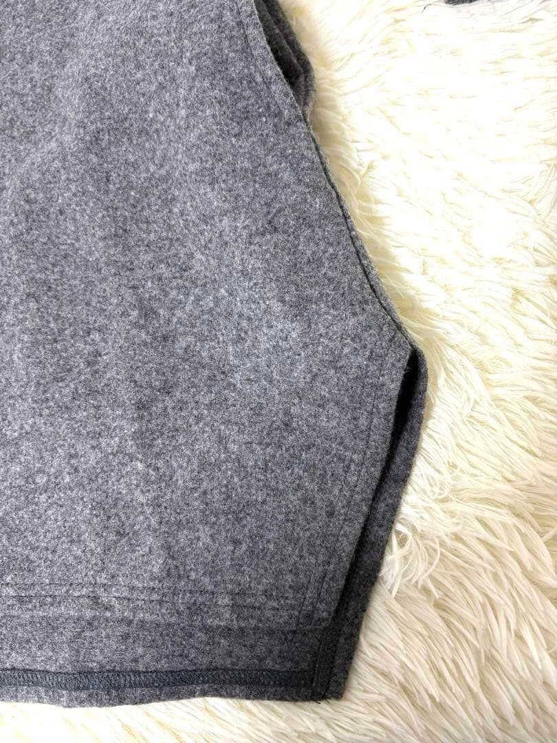新品タグ付CRESCENT HALF-NOTE アシンメトリーチュニック グレー