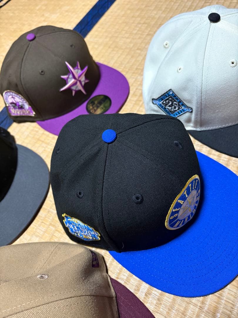 プ*！様 NEW ERA 7個セット　7 5/8 ニューエラ　別注品