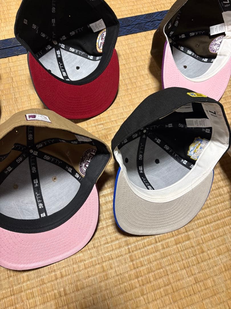 プ*！様 NEW ERA 7個セット　7 5/8 ニューエラ　別注品