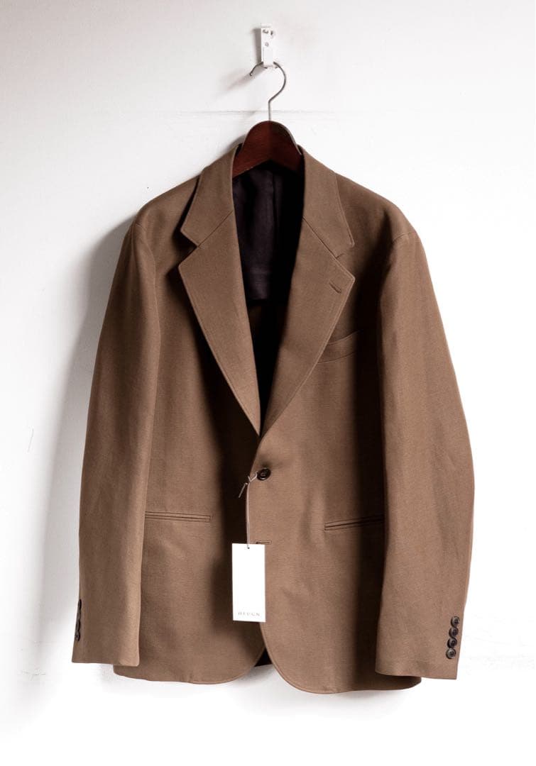 HEUGN（ユーゲン） STEVE ウールリネン2Bジャケット JACKET