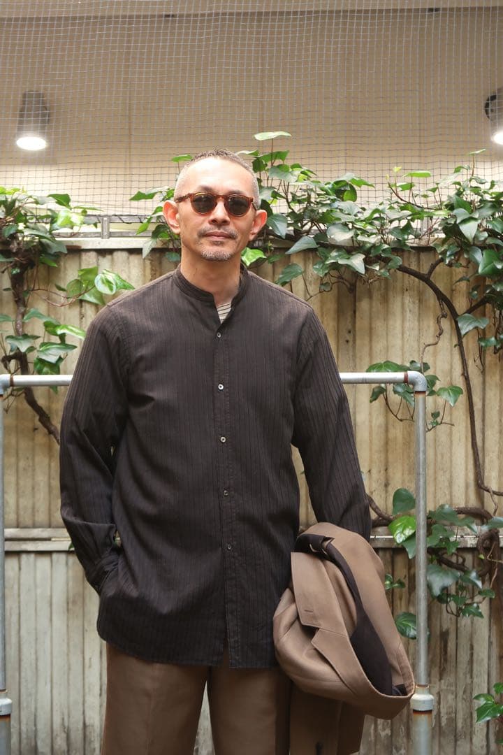 HEUGN（ユーゲン） STEVE ウールリネン2Bジャケット JACKET