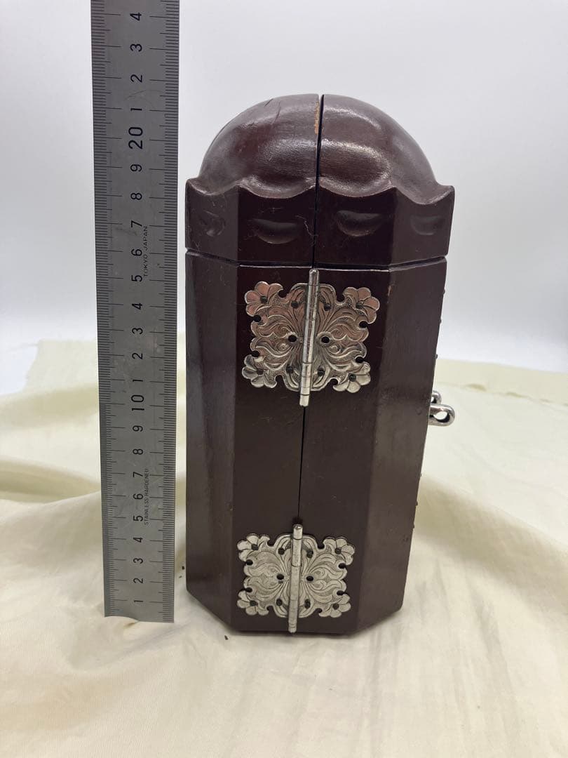 銀*鱈様 三面仏像　ミニ観音開き仏像　三面祭壇画　トリプティク　三面屏風 仏教
