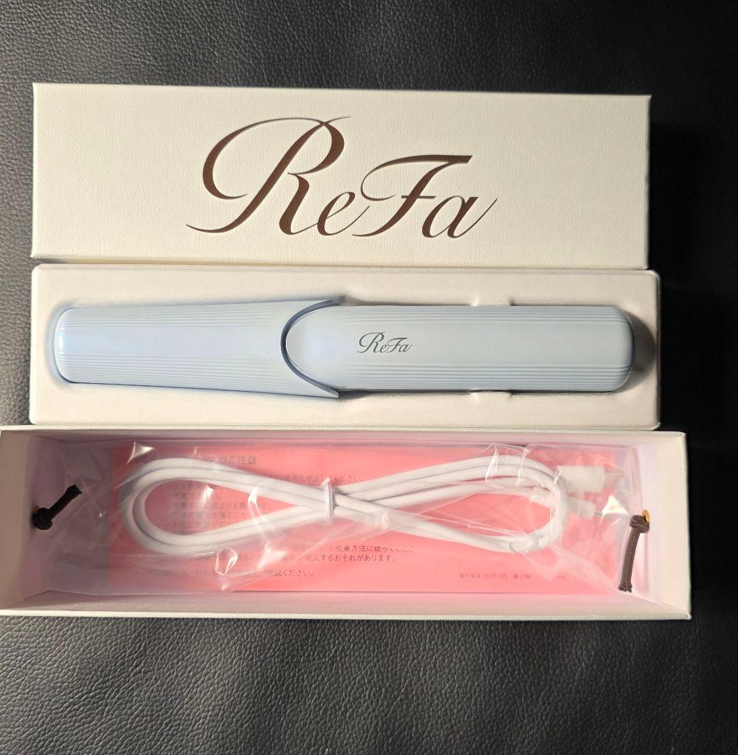 ReFa ビューティーテックフィンガーストレートヘアアイロン ホワイト&コーム
