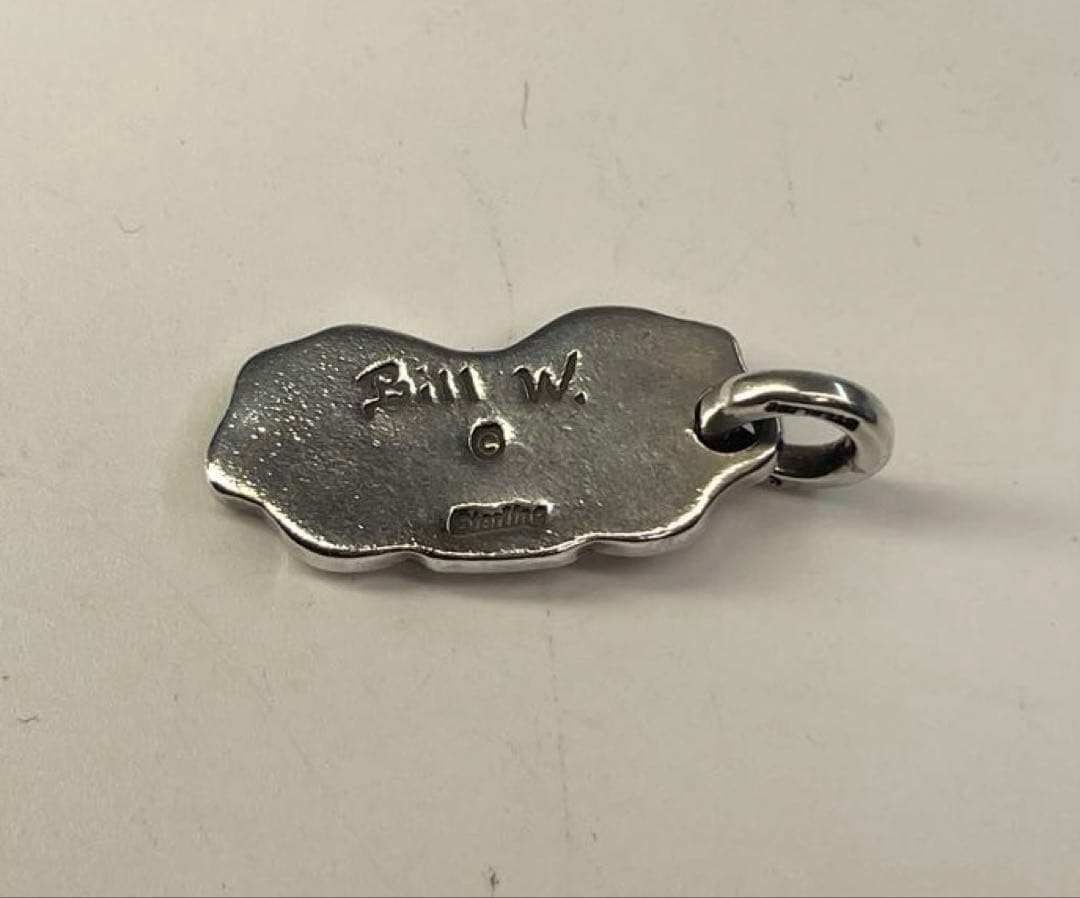 BILL WALL LEATHERロゴドッグタグプレート ペンダントトップ