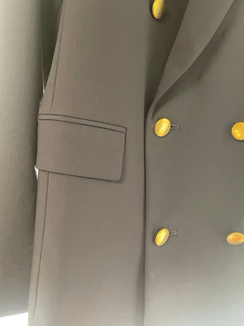 MACPHEE BARNEYS ダブルブレストジャケット 紺ブレ﻿ネイビー36