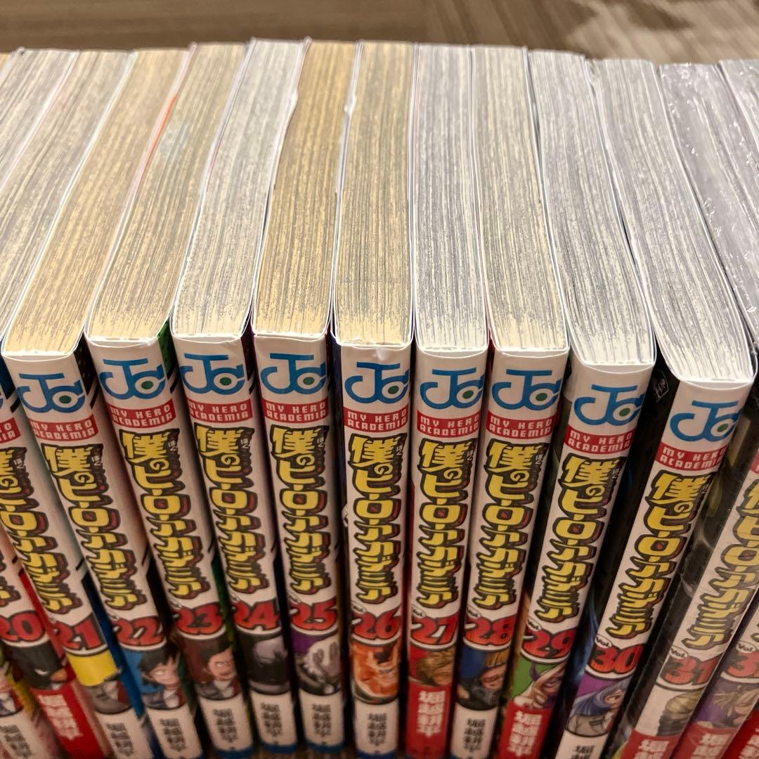 僕のヒーローアカデミア ほぼ全巻セット 抜けあり 34巻-40巻なし