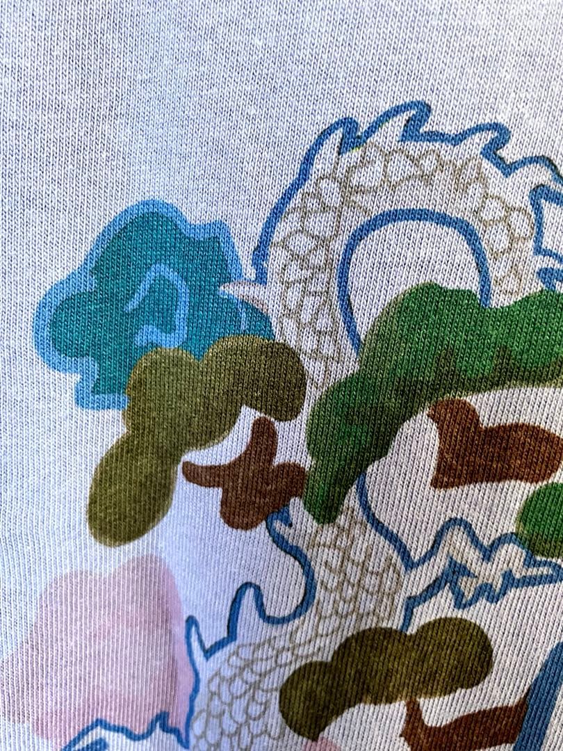 五月女百貨店10周年Tシャツ　こってりビッグシルエットTシャツ　ダスティブルー