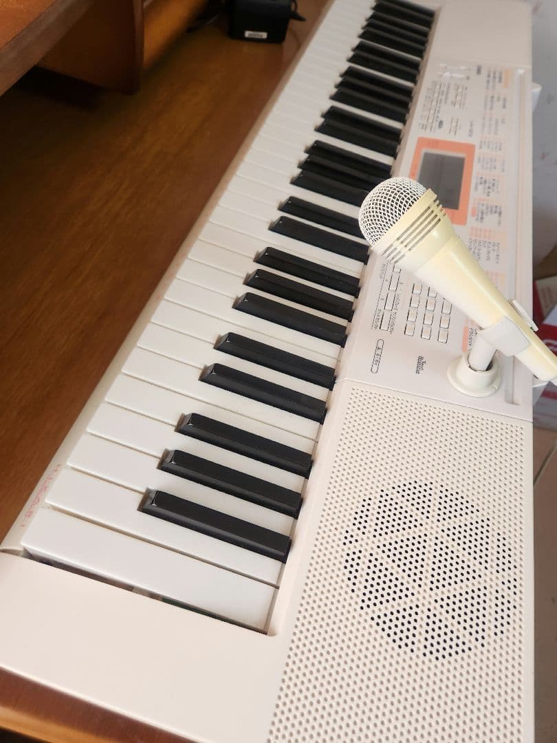 CASIO LK-123 ホワイト キーボード