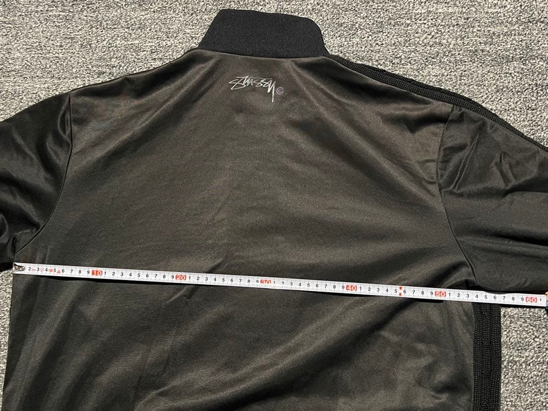 STUSSY トラックジャケット ジャージ ブラック OLD STUSSY