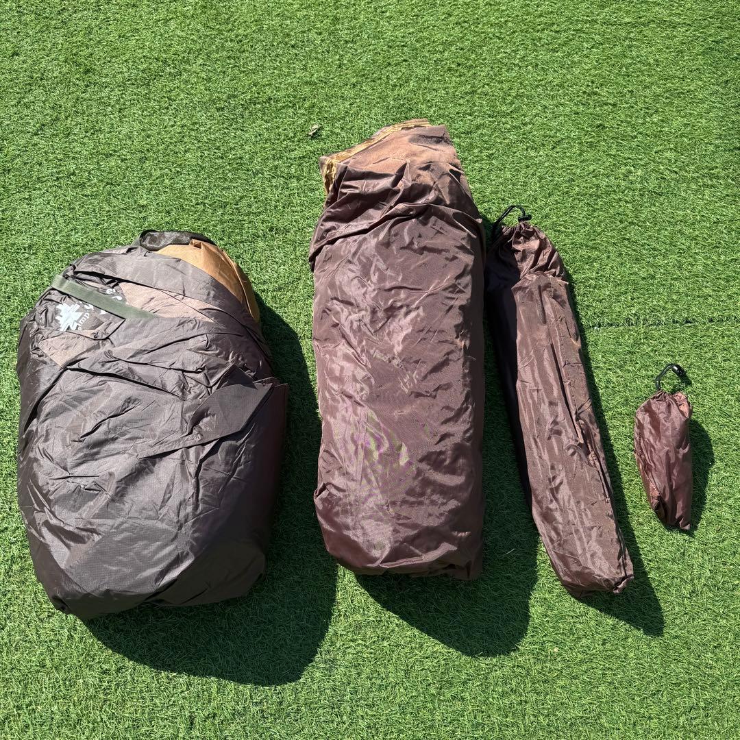 CAMVIL LIVING SHELL TENT H1 韓国テント 設営簡単