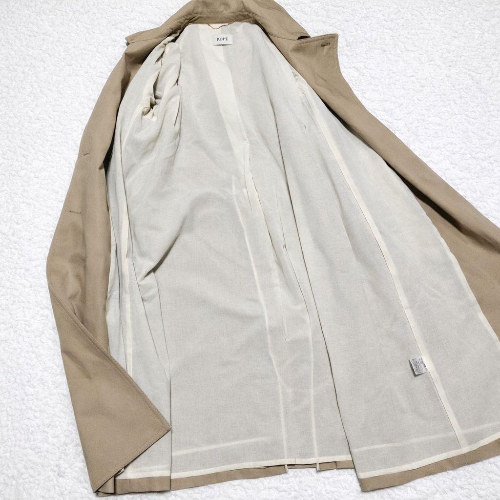 7.2万＊24SSオトナミューズ掲載ROPÉロペ逸品ベーシックトレンチコート38
