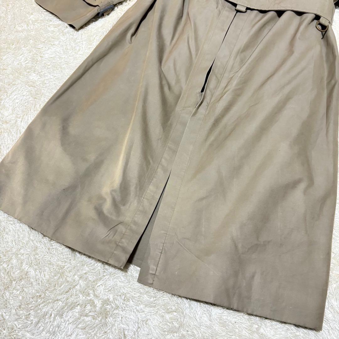 バーバリー トレンチコート ノバチェック ダブル ユニセックス L〜XLサイズ