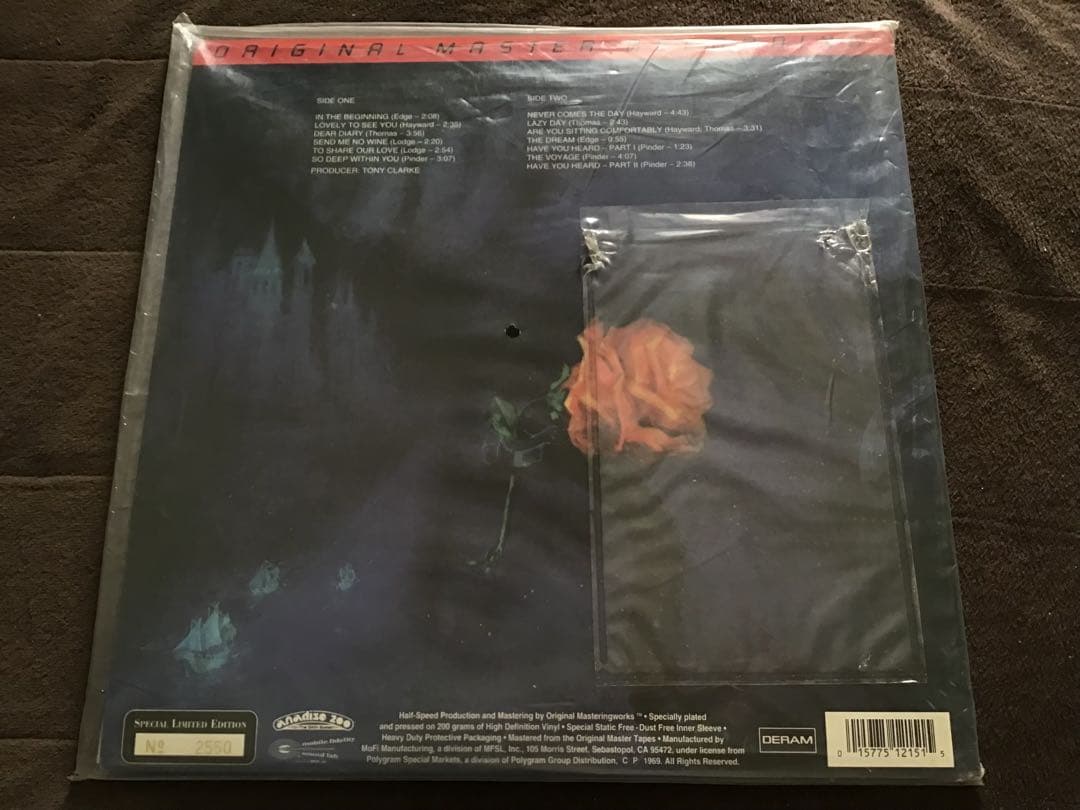 Sealed新品❣️MFSL『ムーディー・ブルース　夢幻』Moody Blues