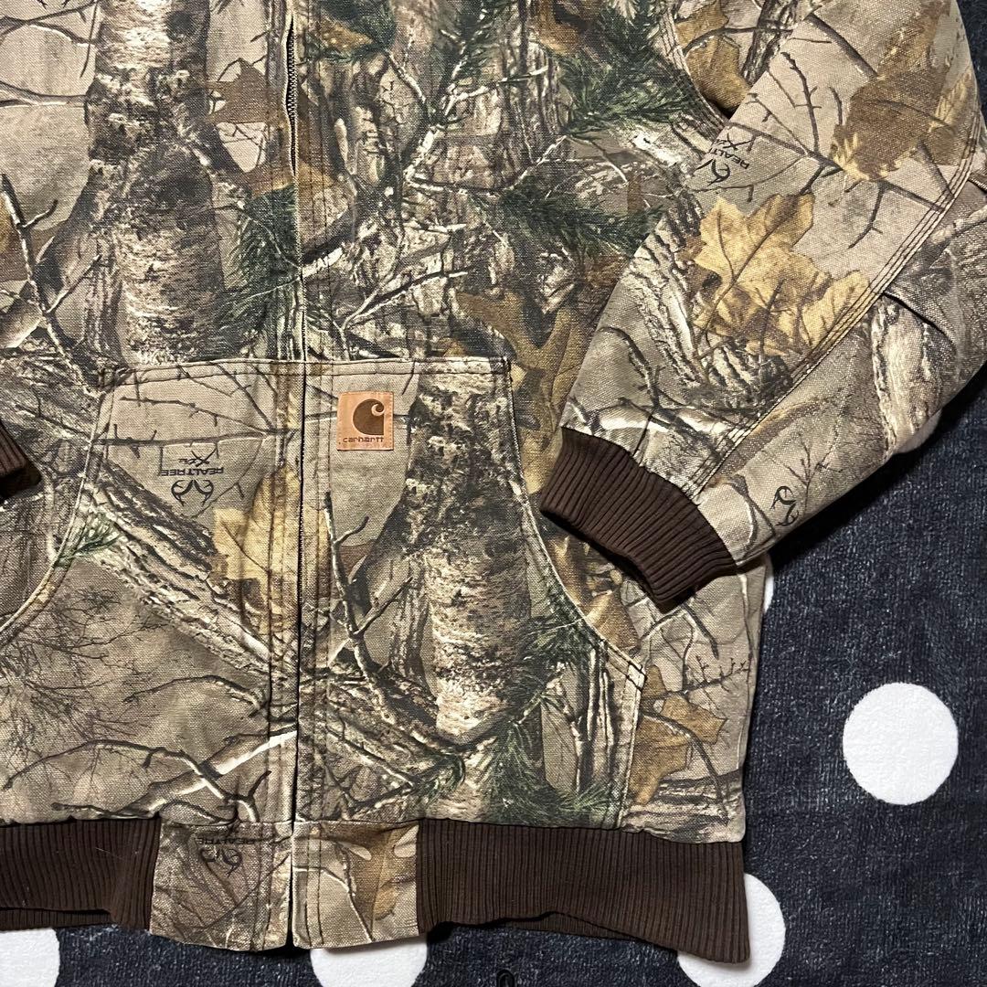Carhartt アクティブジャケット リアルツリー XL