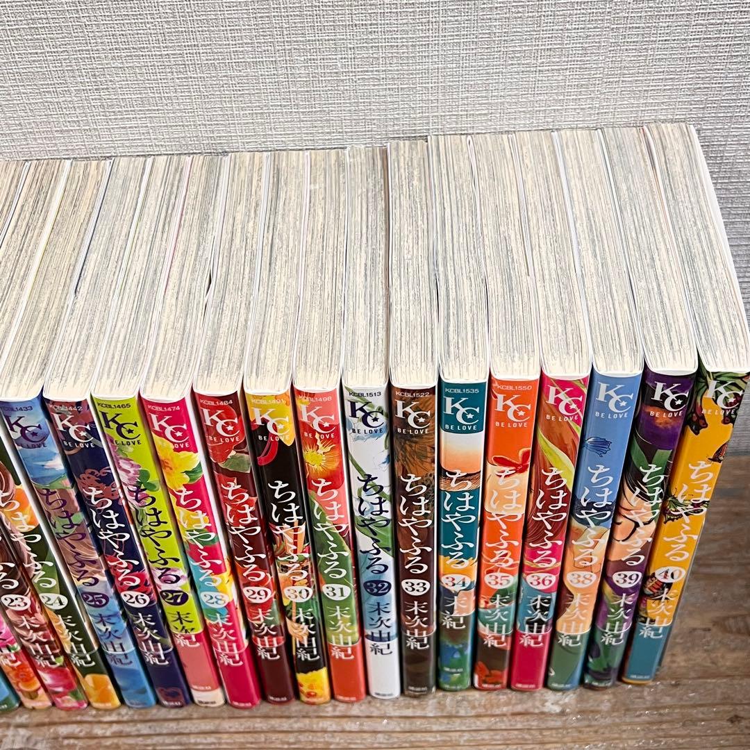 【初版】ちはやふる 1巻～40巻 （37巻抜け）