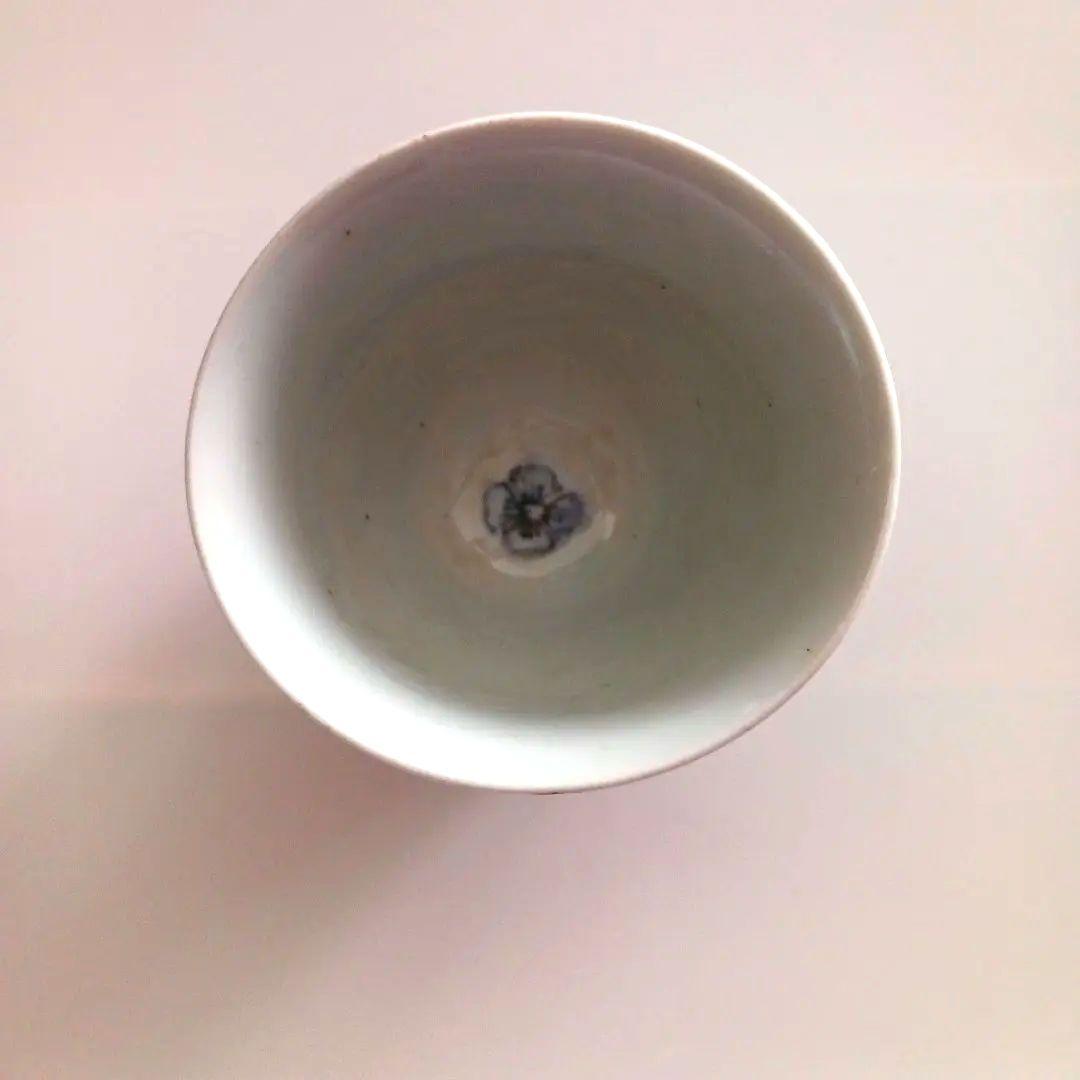 古伊万里　七宝つなぎ紋様