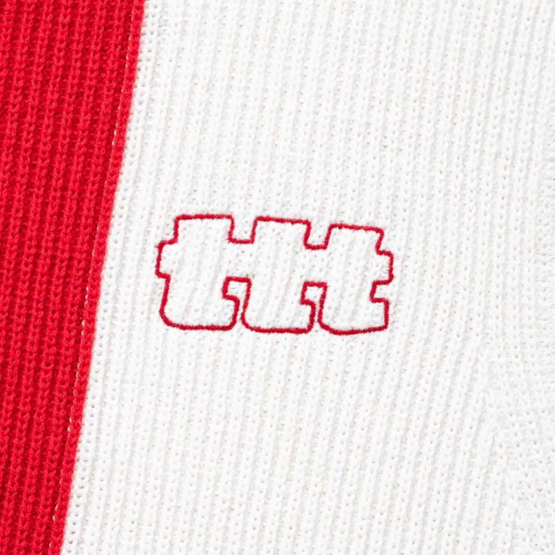 【こんにちは様】TTT MSW Knit vest（RED）　Mサイズ