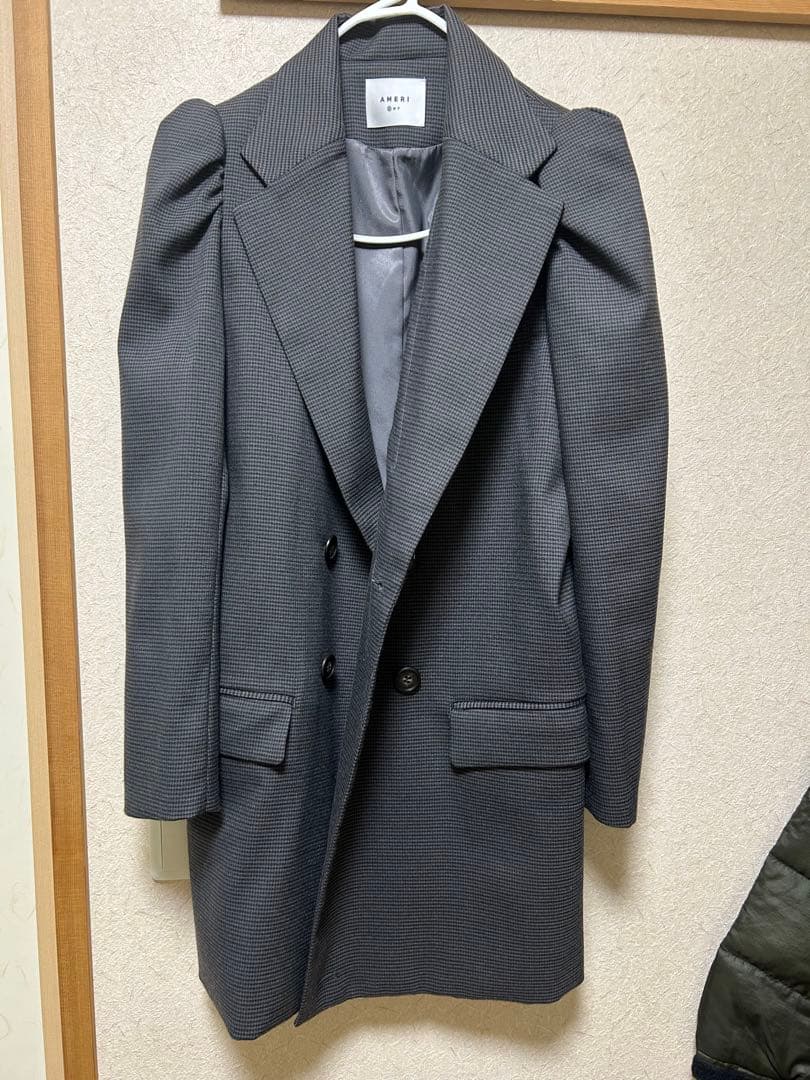 ジャケット・アウター Check jacket mini dress