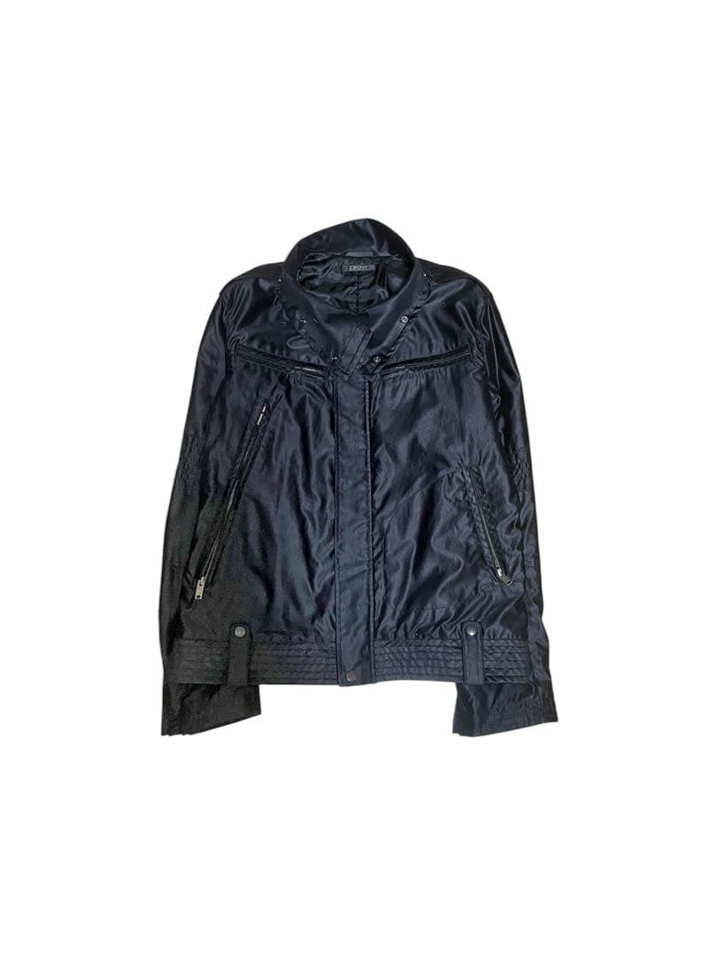 ジャケット・アウター 00s DKNY high neck coating jacket y2k