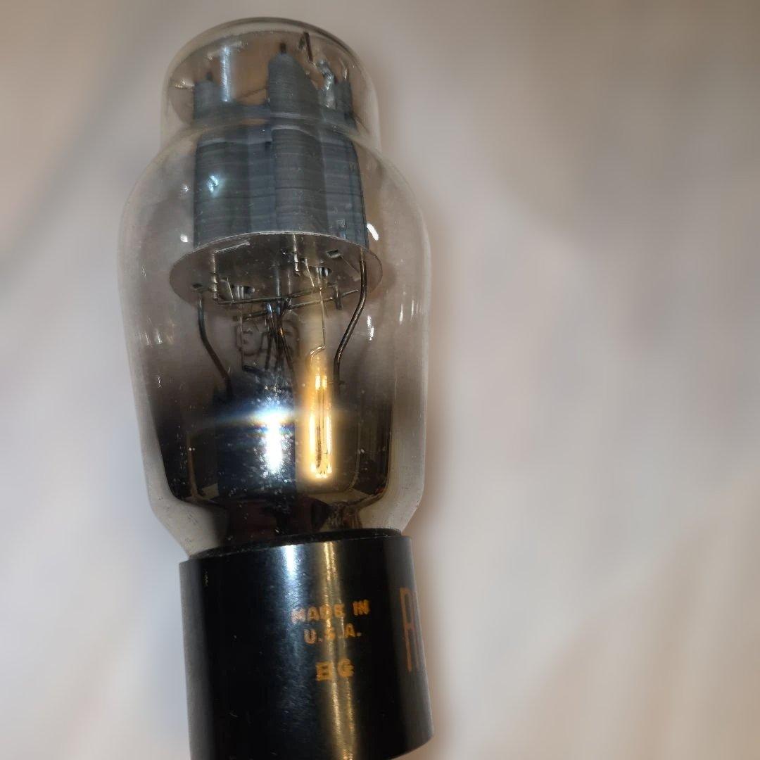 RCA Radiotron 真空管 4ピン希少 RCA 2A3 2本 NOS