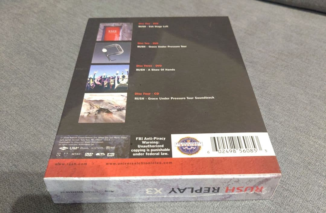 kazrick【新品未開封】RUSH Replay x 3 輸入盤