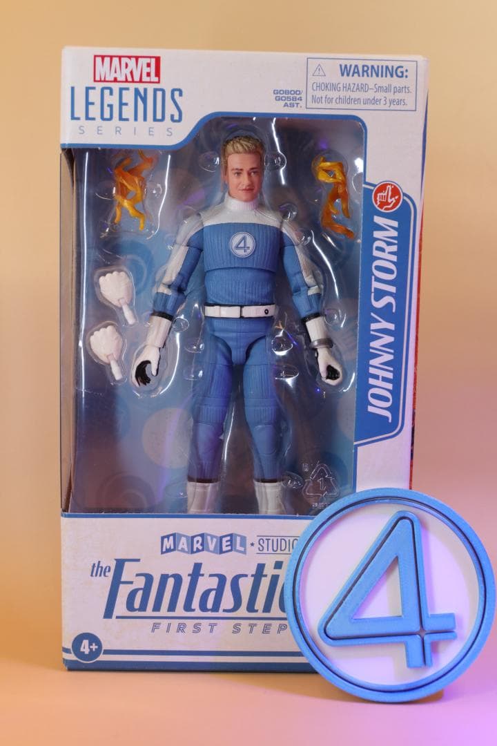 未開封新品ジョニー・ストーム+ファンタスティック4マーク特典付