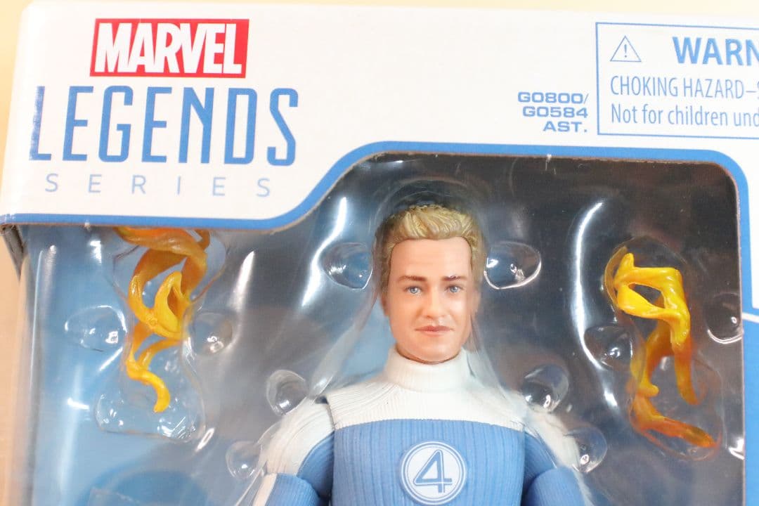 未開封新品ジョニー・ストーム+ファンタスティック4マーク特典付