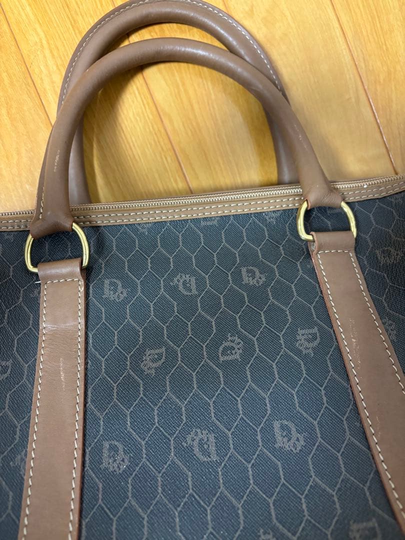 Christian Dior ボストンバッグ ダークブラウン