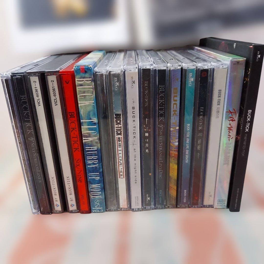 BUCK-TICK CD アルバム ライブDVD付きアルバム まとめ　18枚