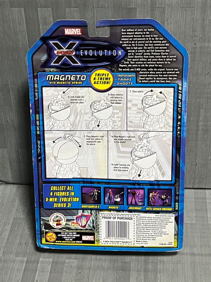 X-Men Evolution ジャガーノート & マグニート エボリューション