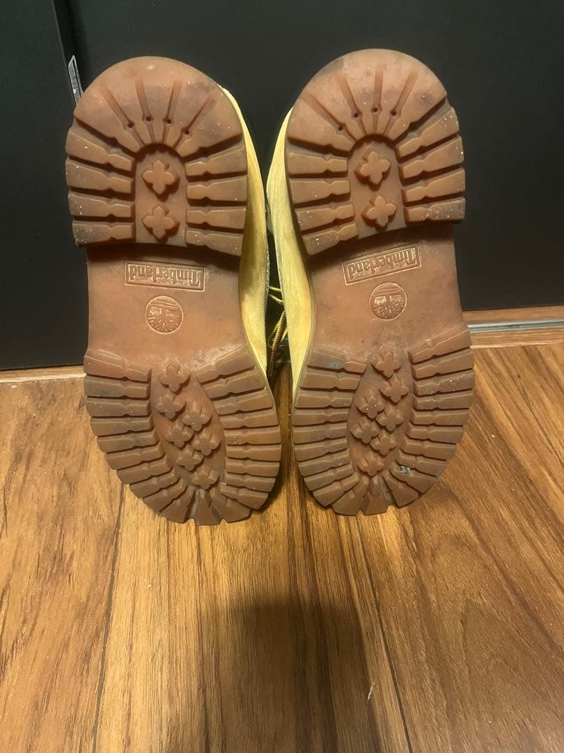 Timberland ベージュ ハイカットブーツ