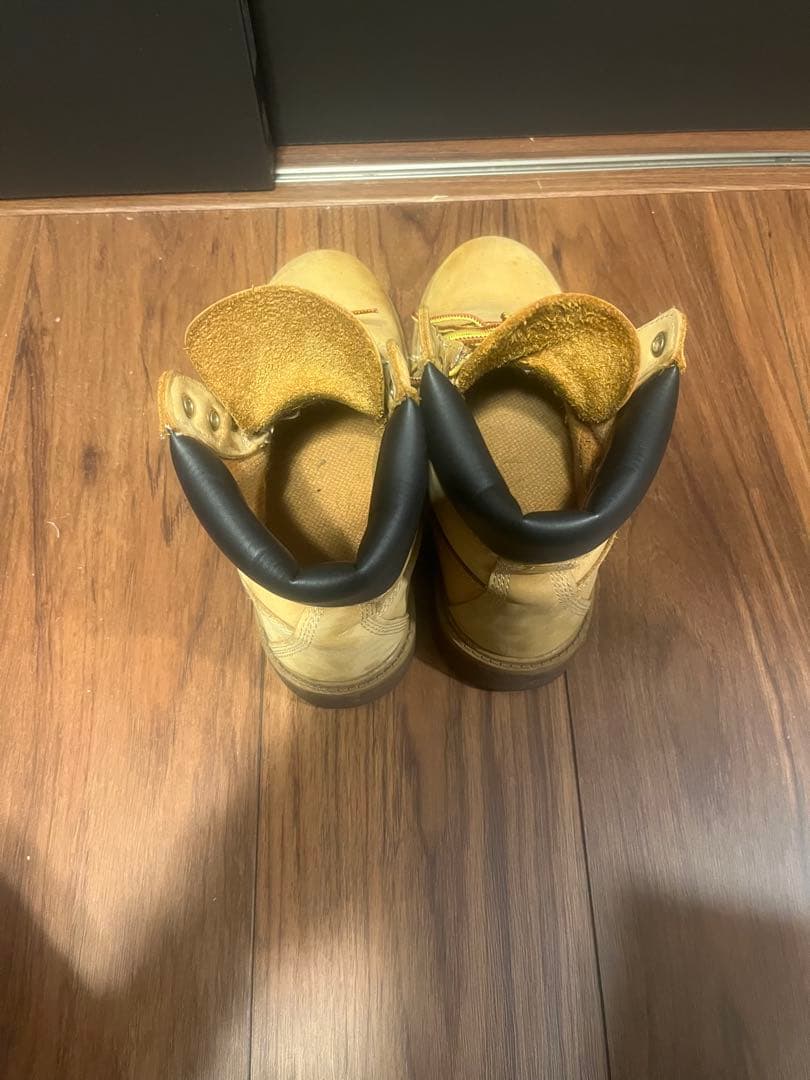 Timberland ベージュ ハイカットブーツ